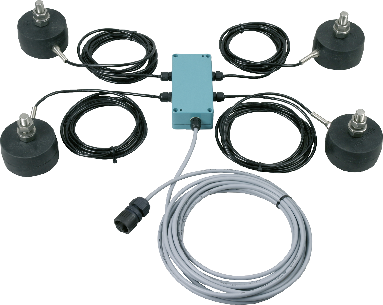 1 Satz (= 4 Stück) Wiegefüße