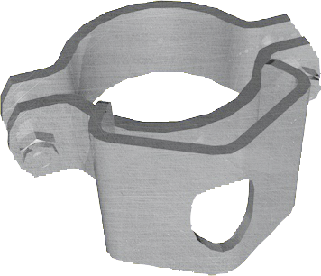 Schelle 102, 1 Riegelhalter RS