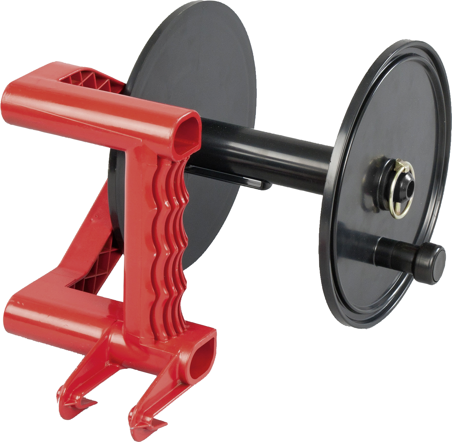 Handhaspel Maxi mit Arretierung und Einhängehaken, für bis zu 600 m Litze