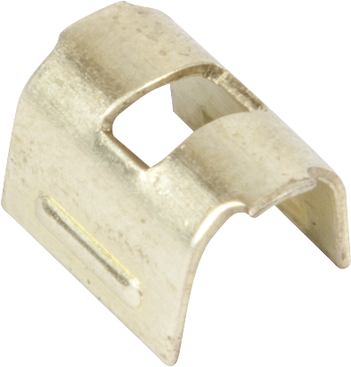 Messingklammer für Elektrozaunnetze
