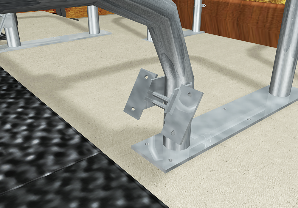 Bugbretthalter Classic, d= 48,3 mm, vz