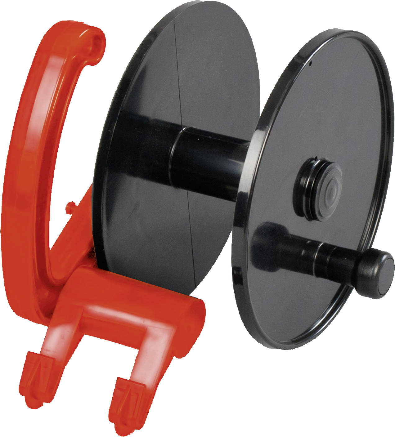 Handhaspel mit Arretierung und Einhängehaken, für bis zu 300 m Litze