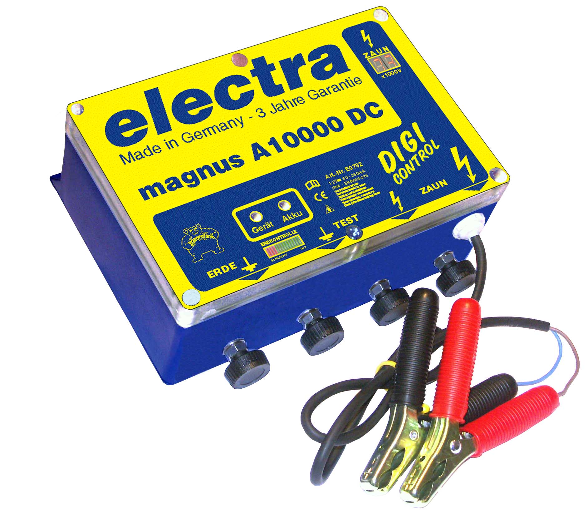 magnus A10000 DC, Weidezaungerät für 12 V Akku
