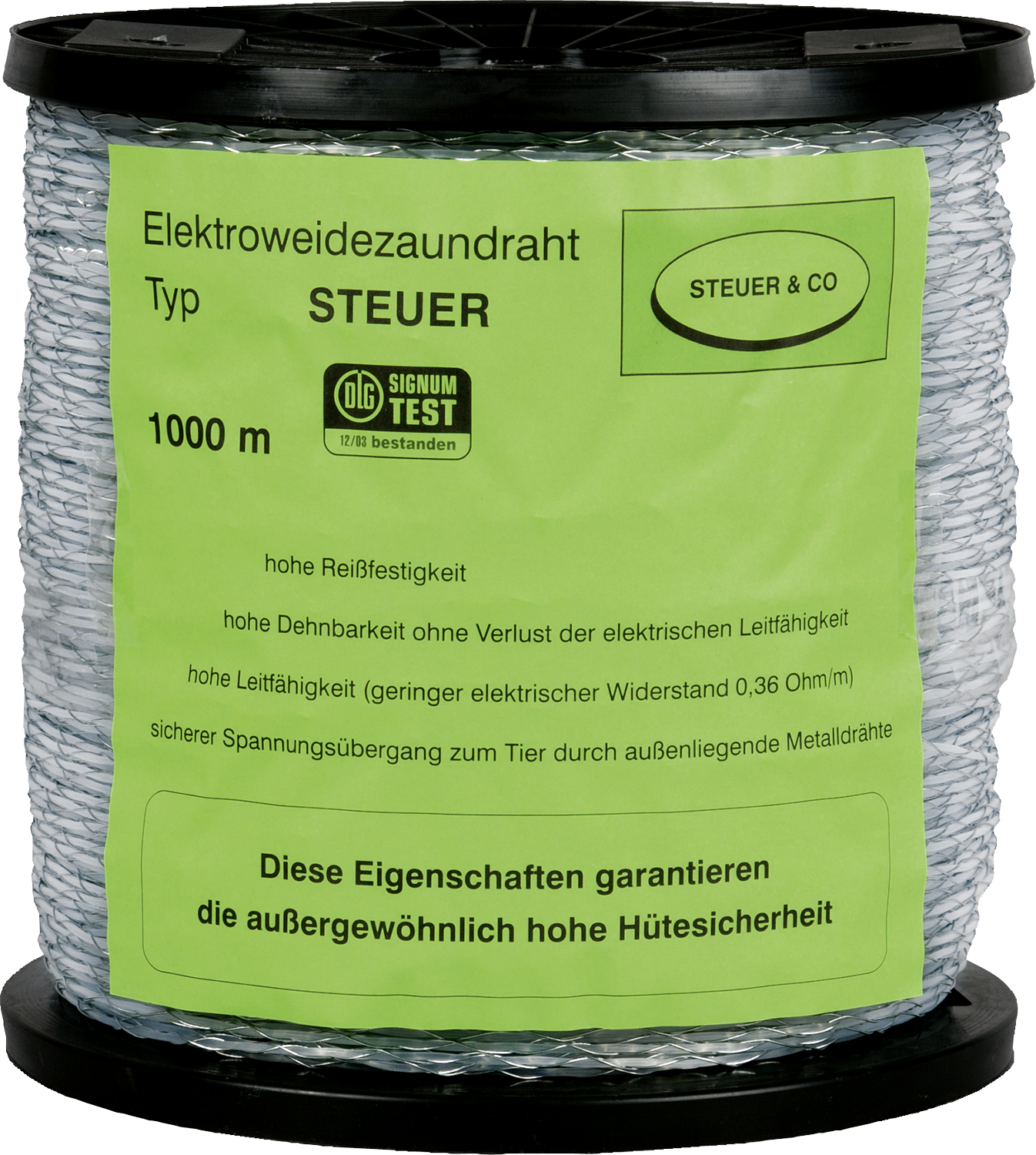 1000 m Spezial-Kunststoffdraht, 0,35 Ohm/m