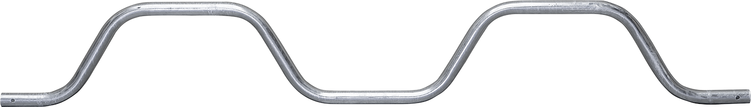 Gewelltes Nackenrohr für 2 Liegeboxen je 1,20 m