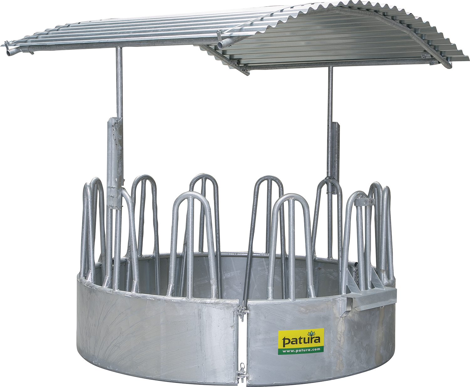 Dach für Rundraufe, 12 Plätze, vz