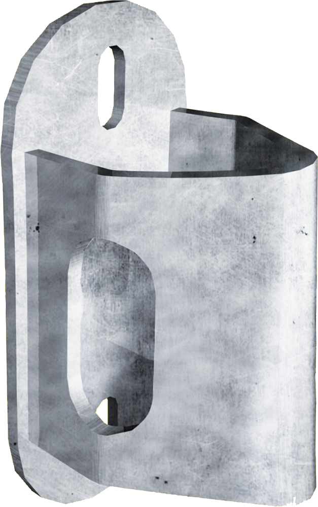 Anschraubteil für Schnellverschluss RS quer