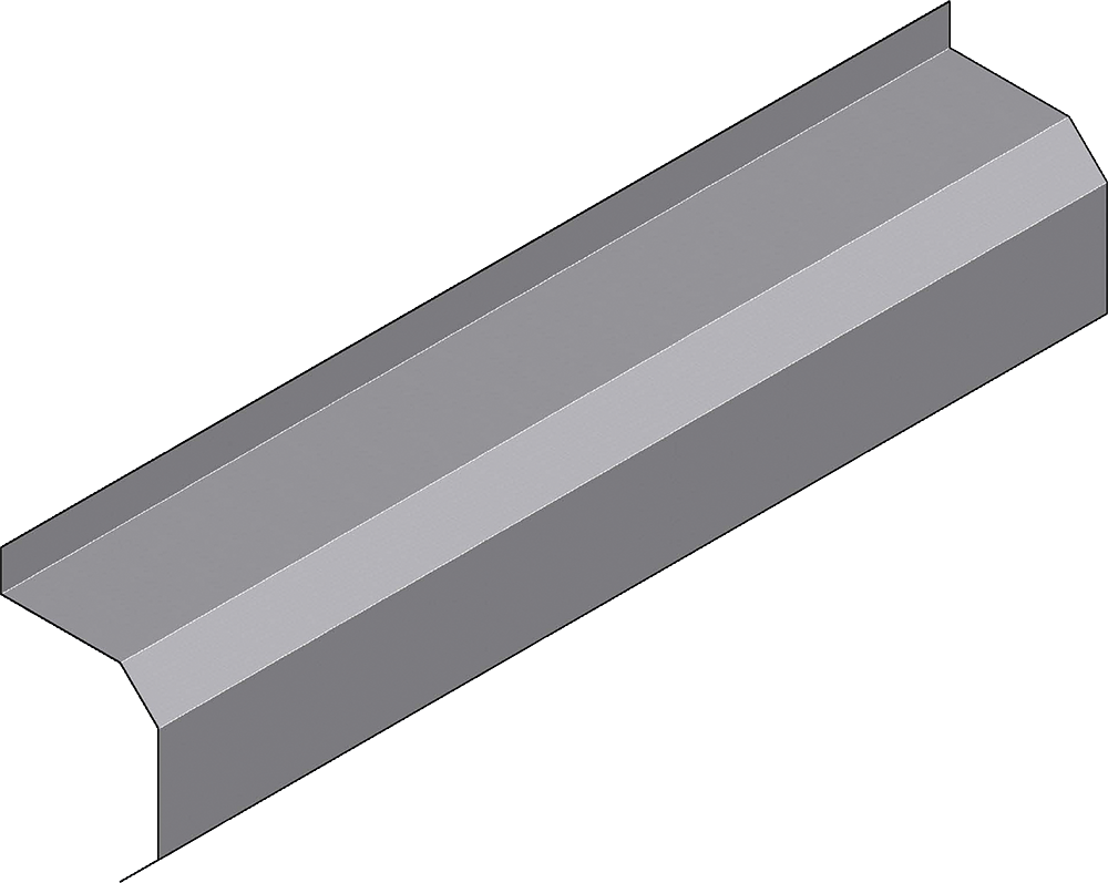 Abdeckhaube für Roll-Tore, Breite 3,0 m