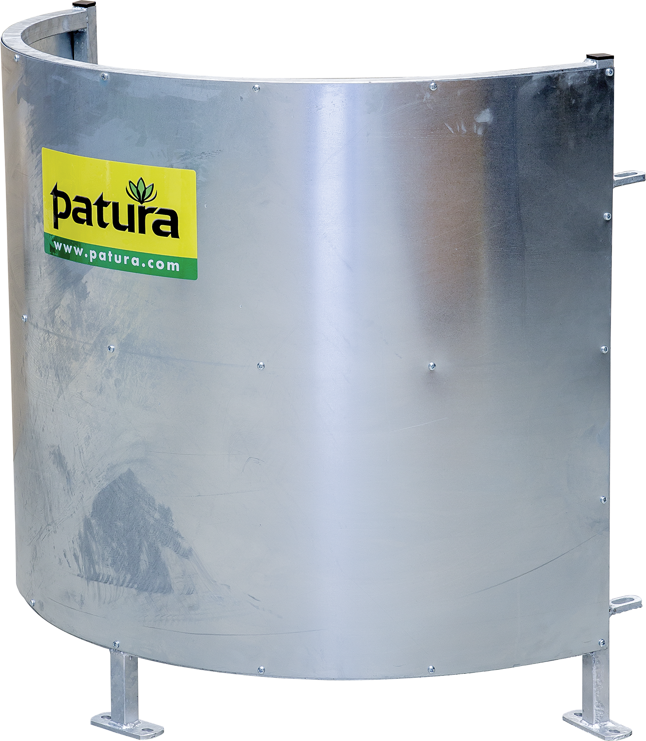 Kurvenhorde, blechverkleidet, Länge 1,10 m, Höhe 1,0 m