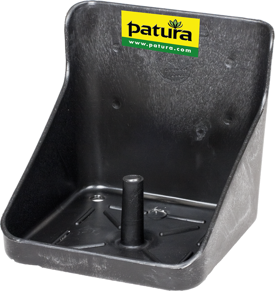 Kunststoff-Lecksteinhalter, für 10 kg Stein, eckig