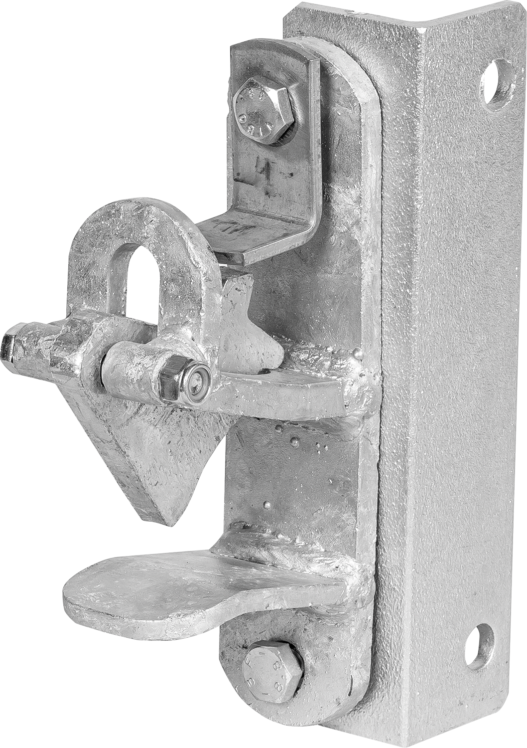 Zusatzverriegelung für Teleskop-Hubschranke