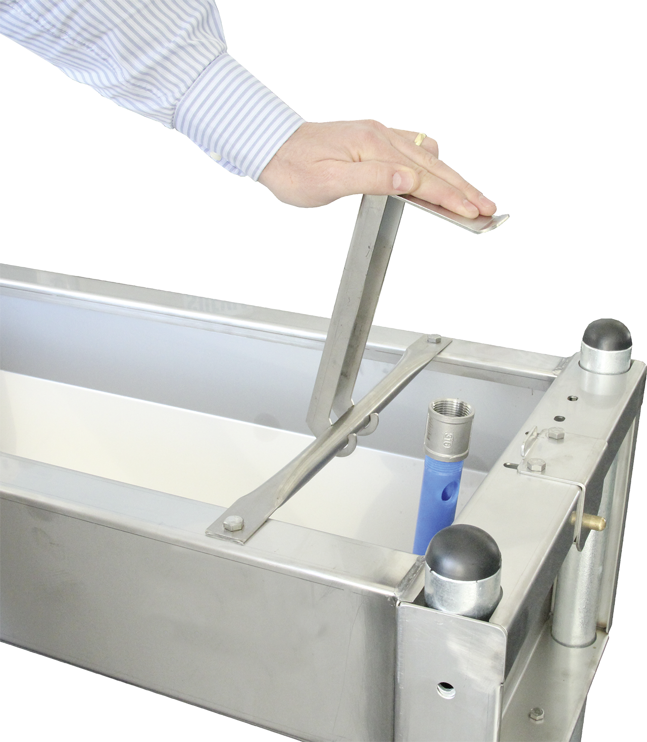 Stopfenhalter Schnellablauftrog Umbausatz