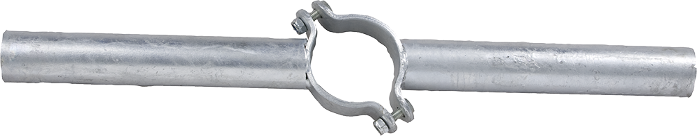 Einschub Schelle 76 mm doppelt