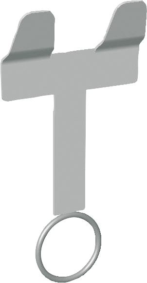 361410 Patura Nuckeleimerhalter mit Ring und Gegenplatte