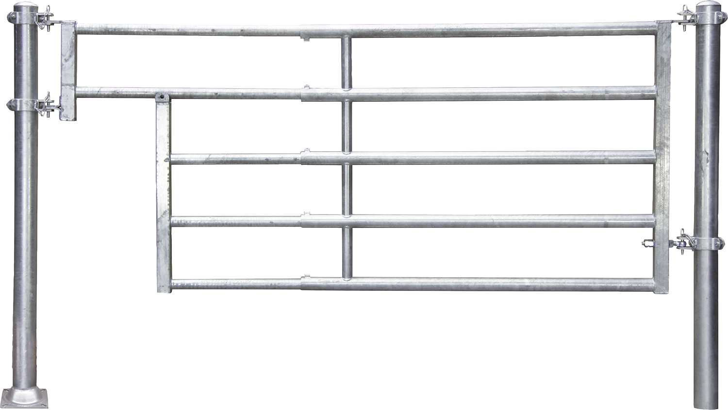 Abtrennung R5 (1/2) Tränke, Montagelänge 185 - 275 cm