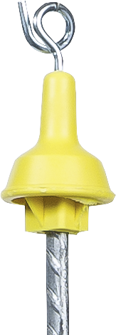 50 Stk. Ersatz-Kopföse für Federstahlpfahl 10640020