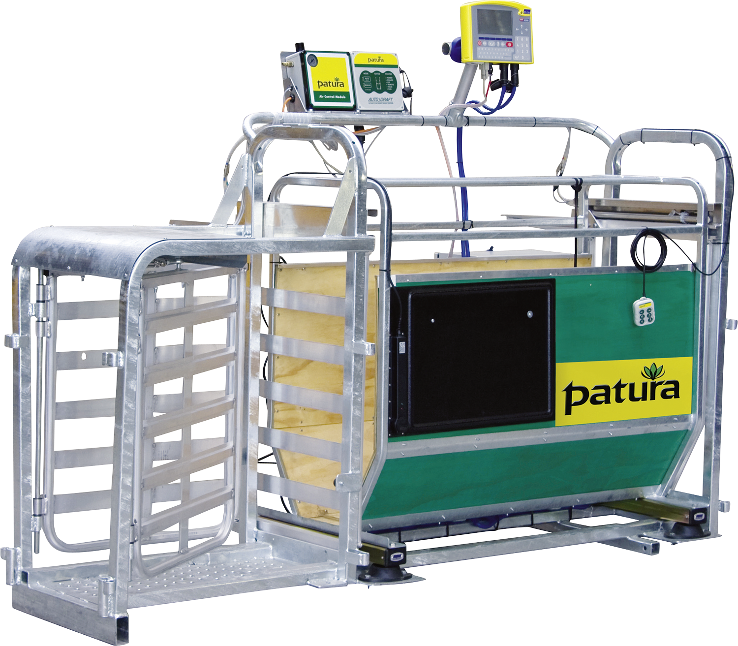 3-Wege- Wiege- und Sortierbox mit Druckluftbetrieb