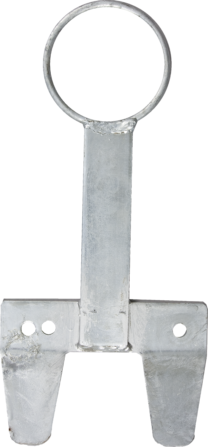 Nuckeleimerhalter Kunststoff grau