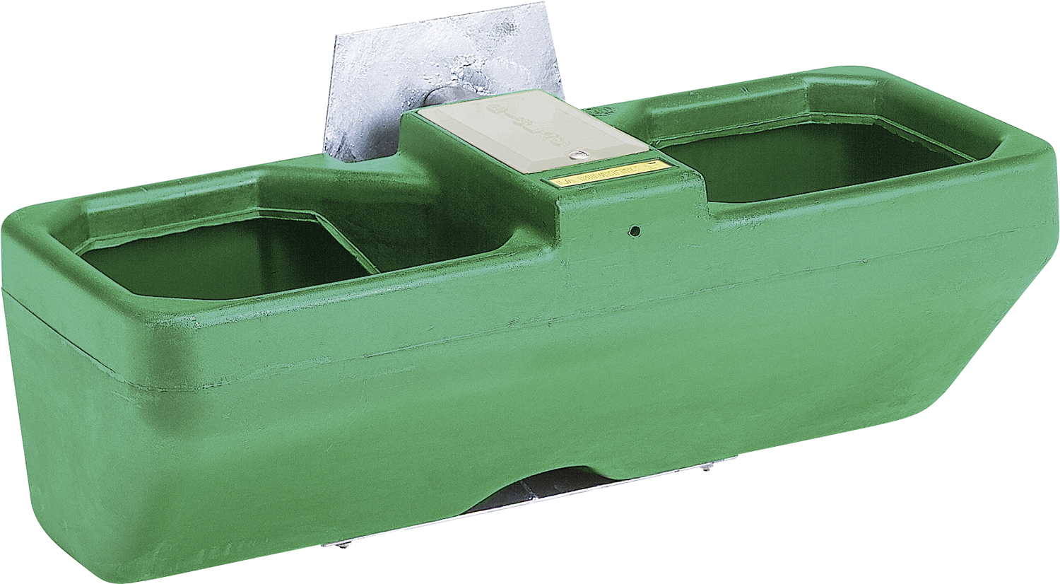 Doppel-Anbautränke, 55 Liter, für Wasserfässer