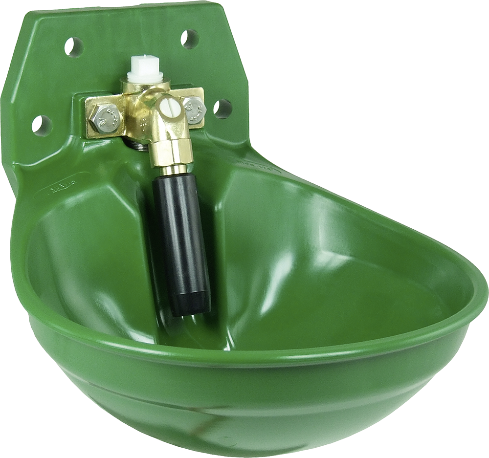 Rohrventil-Becken Mod. 12P-MS mit 3/4" Messingventil