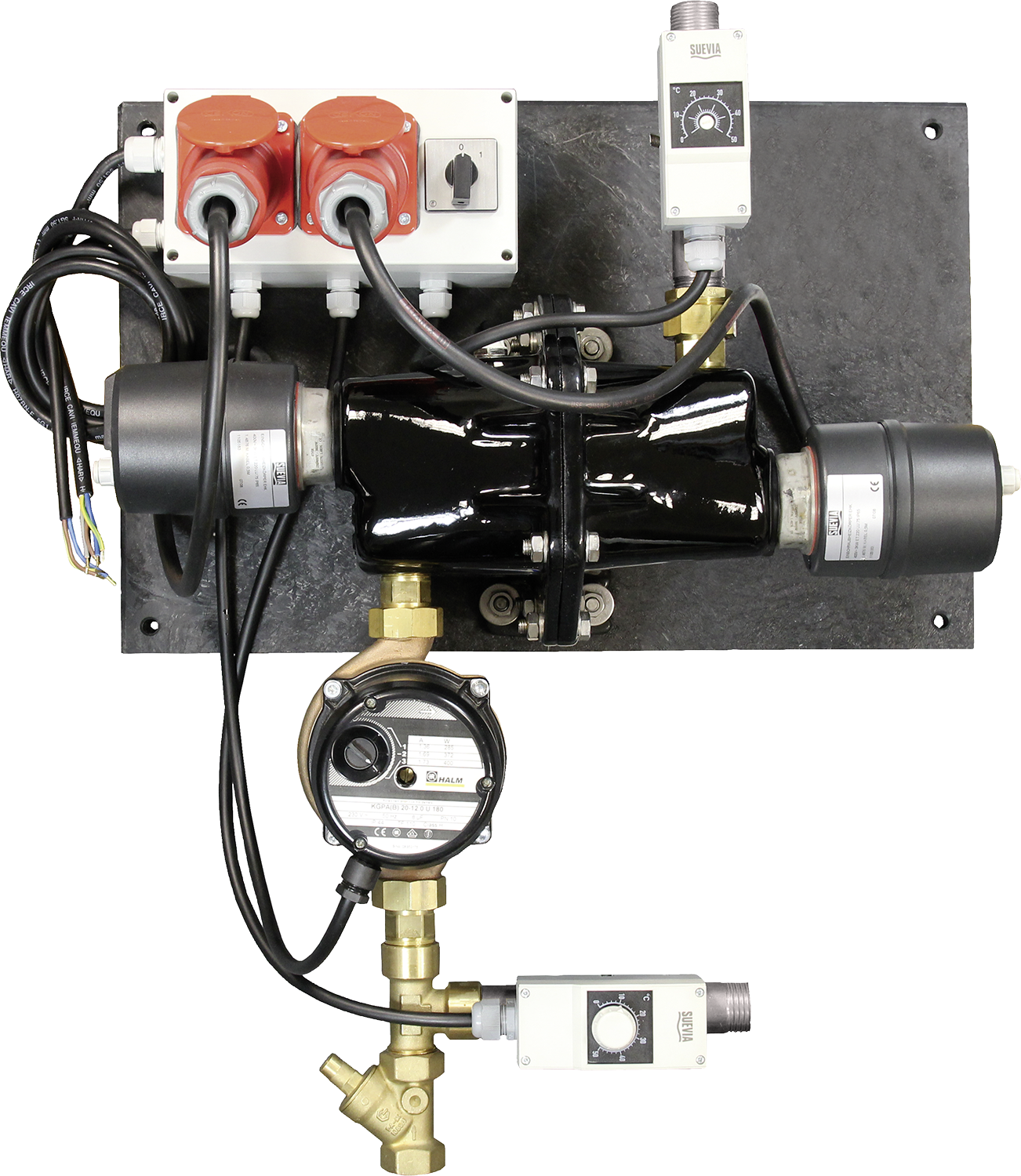 Umlaufheizsystem Mod. 312, Suevia