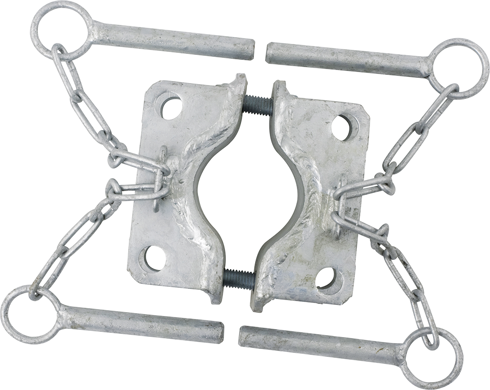 Schelle 60, 4 Halter