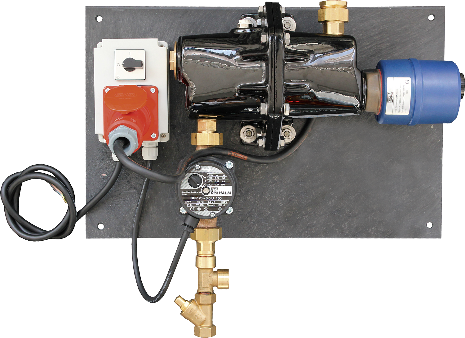 Umlaufheizsystem Mod. 300, Suevia