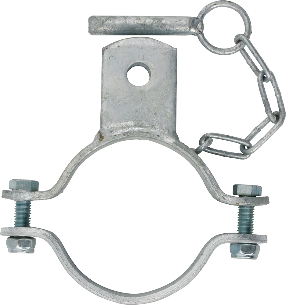 Schelle 102 mm, 1 Halter, mittig