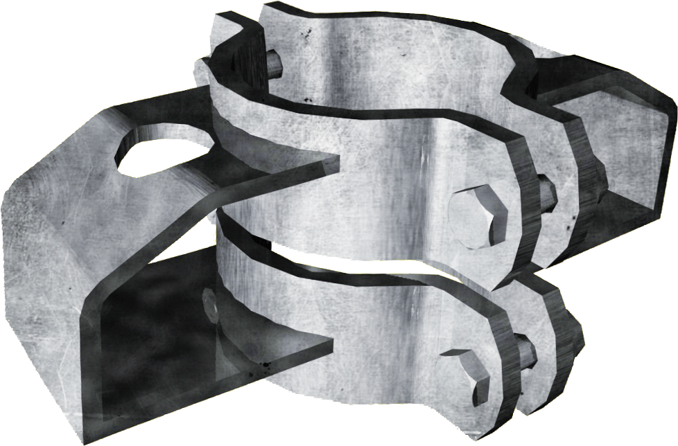 Schelle 102, 2 Riegelhalter TS, parallel