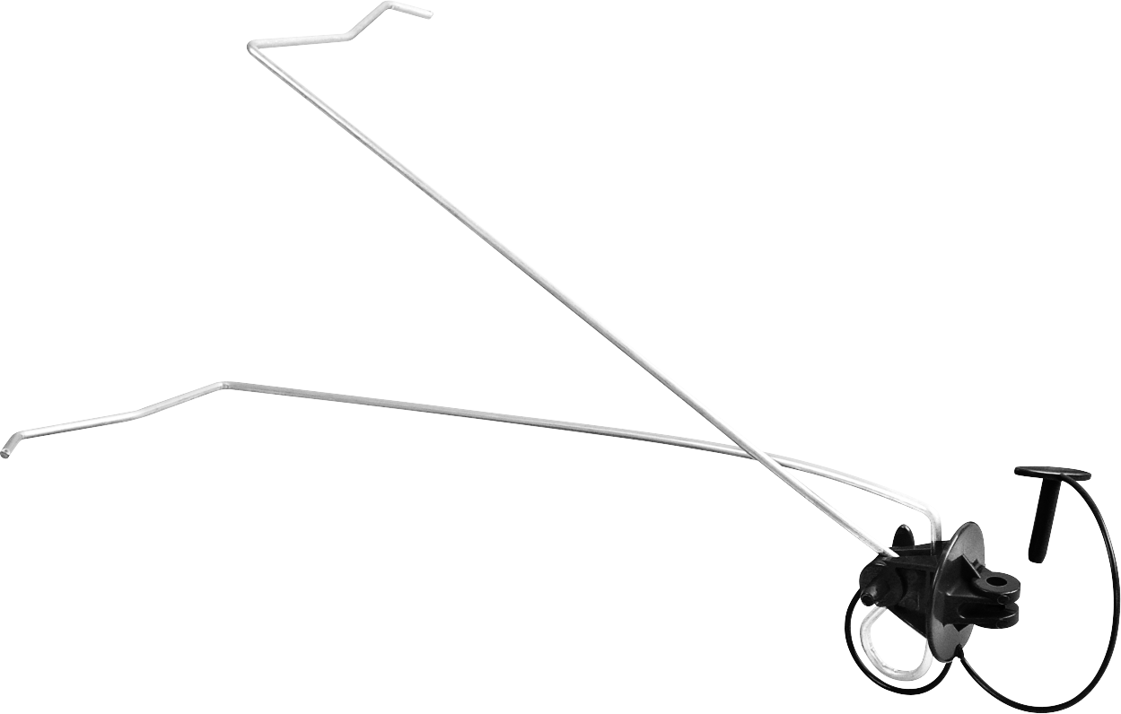 10 Stk. Abstandhalter mit Stift-Isolator