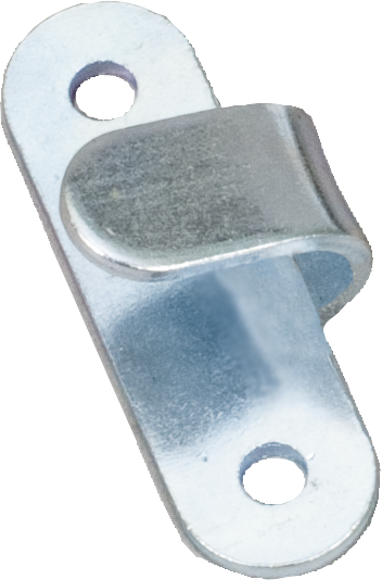 Einhängehaken verzinkt, für Spanngummi