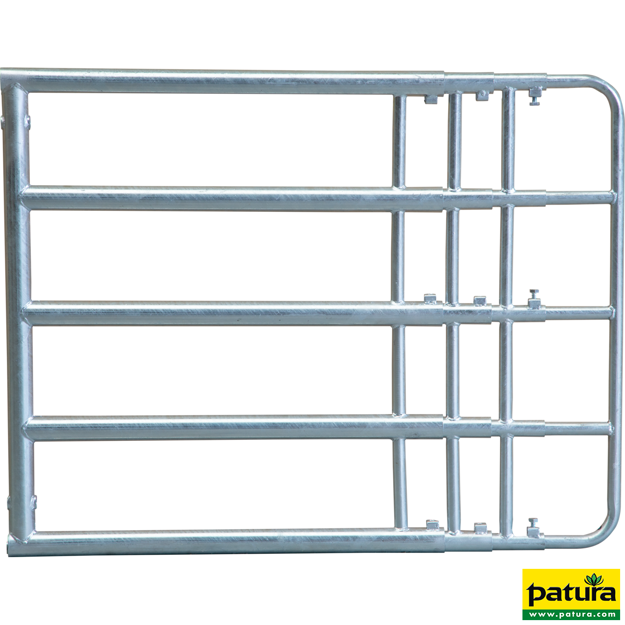 371040 Patura Weidezauntor Compact, dreifach verstellbar, Höhe 90 cm, Länge 1,25 m bis 3,00 m