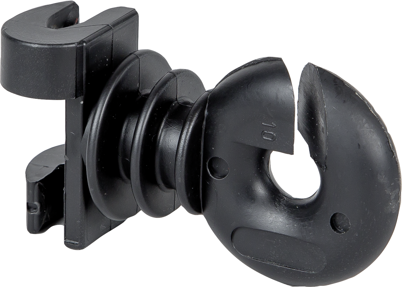 25 Stk. Zusatzisolator für Federstahlpfähle rund (7 bis 7,5 mm)