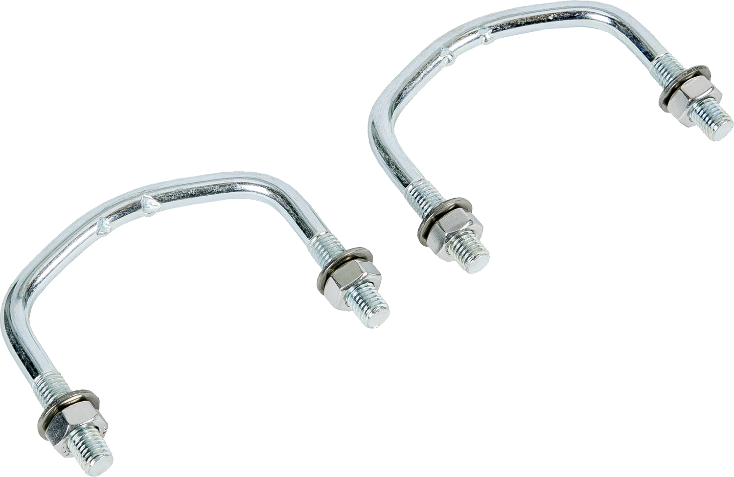 2 Stk. Befestigungsbügel für Pfosten bis 50 mm