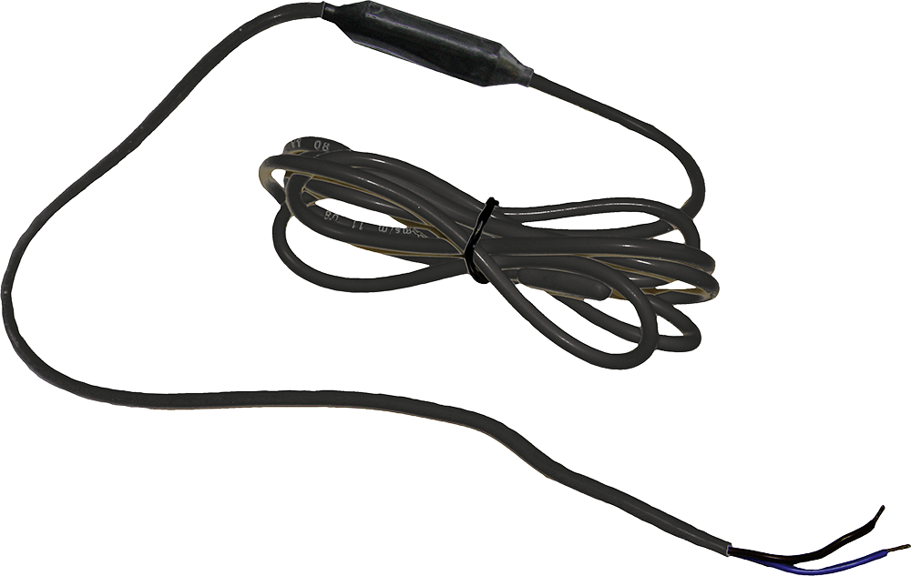 Frostschutz-Heizkabel 24 V, 20 W, Länge 2,0 m, mit Thermostatsteuerung