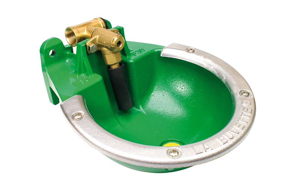 Rohrventilbecken F30A mit Antikleckerrand