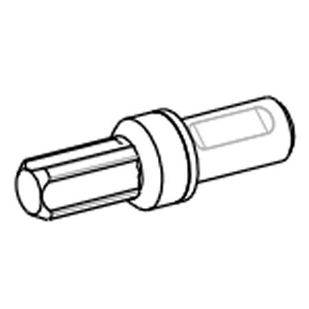1 Stk. Wechseldüse O, Drucklos 0 - 1 bar, für Zungenbecken Forstal, La Buvette