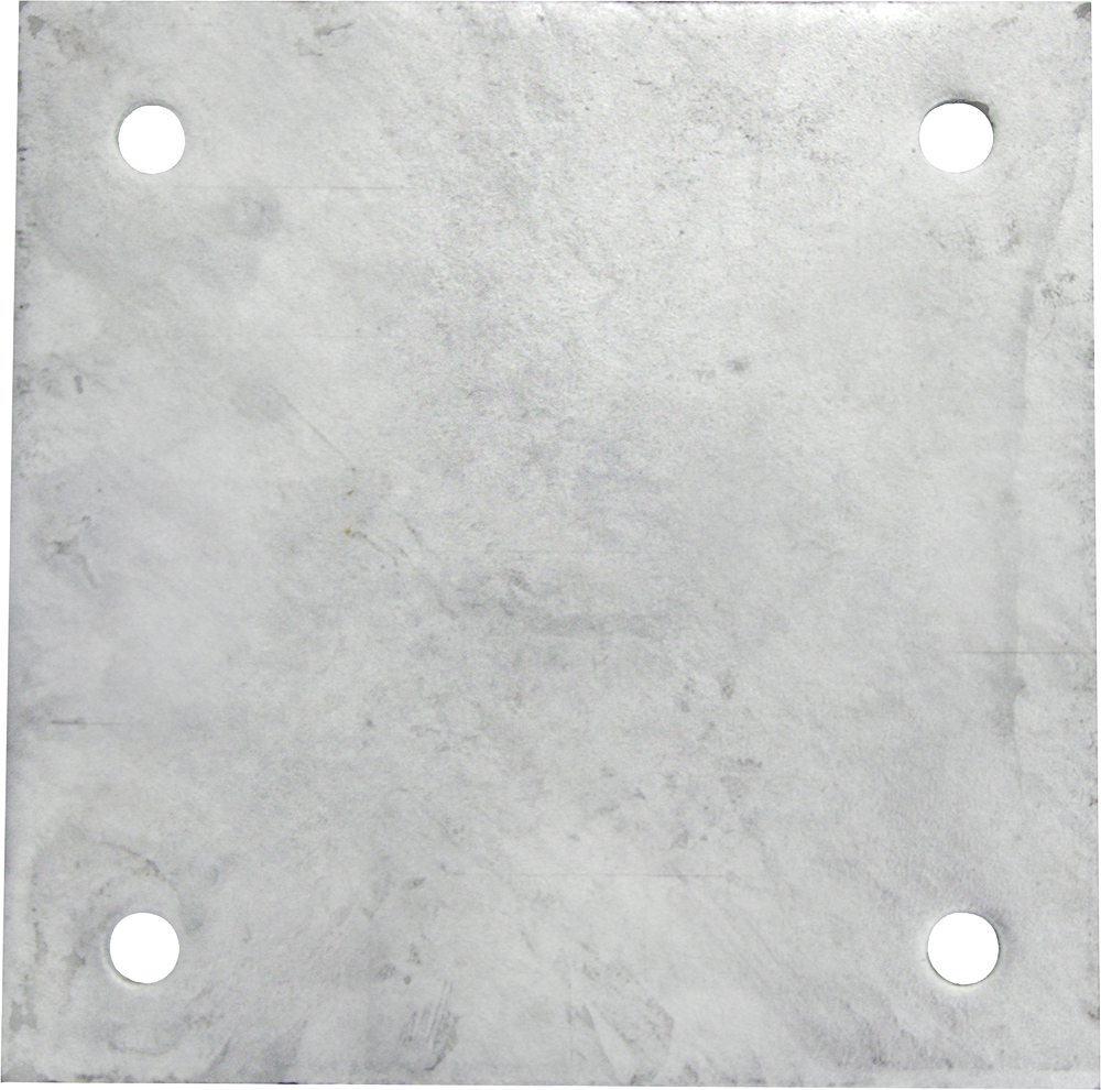 Gegenplatte 200x200x8mm, verzinkt
