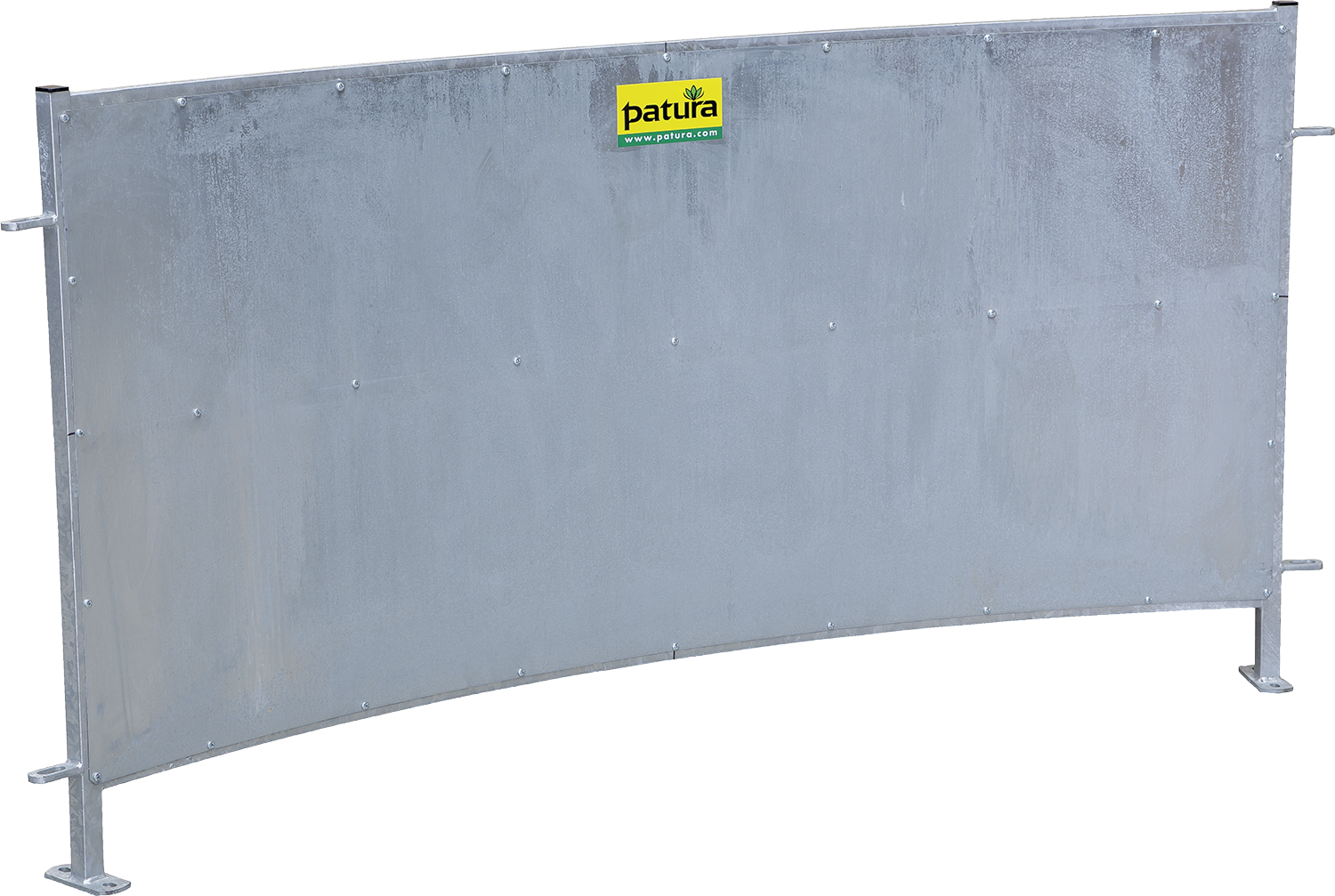 Kurvenhorde, blechverkleidet, Länge 1,87 m, Höhe 1,0 m