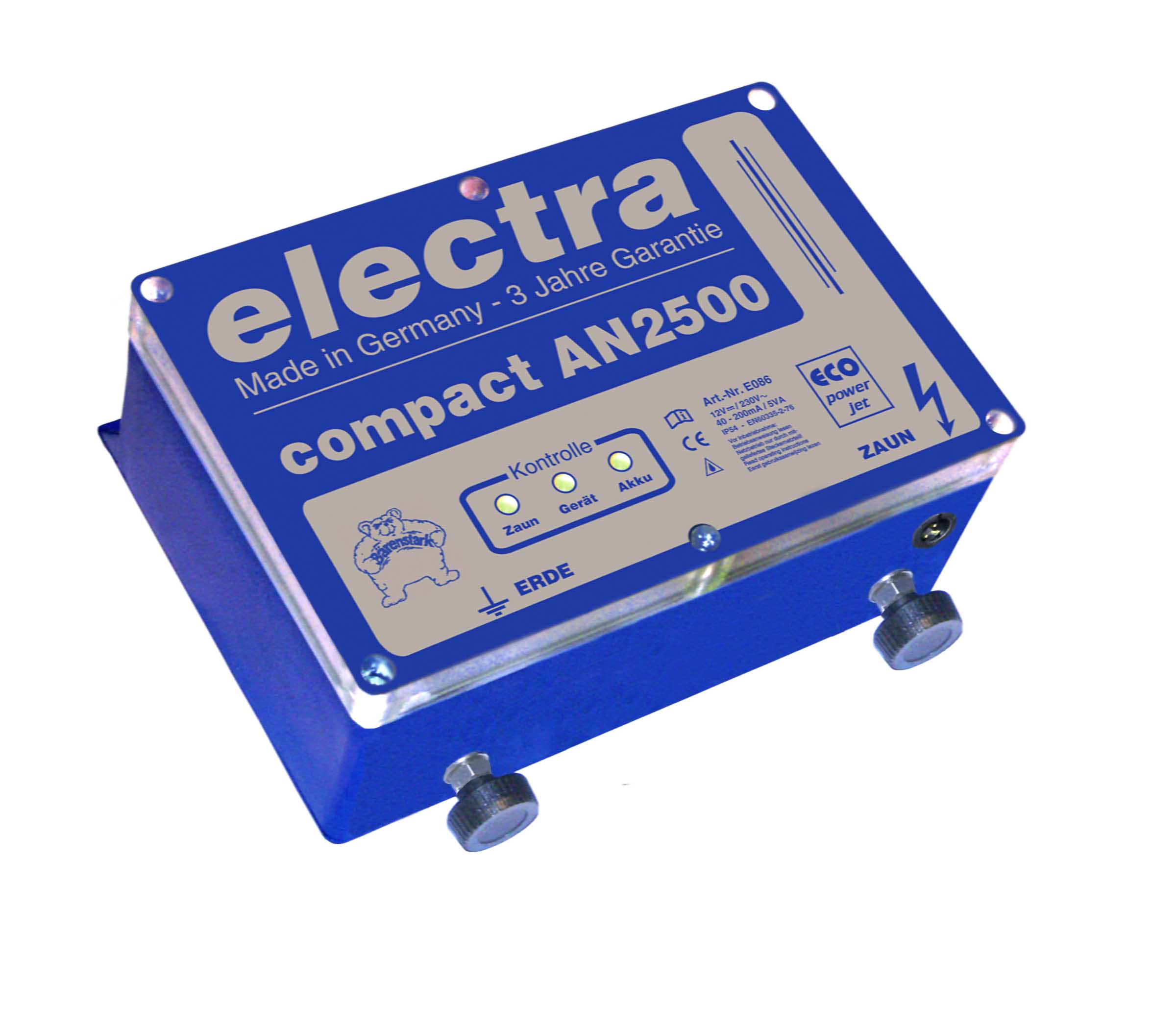 compact AN 2500 kombi, Kombi-Weidezaungerät 12V/230V