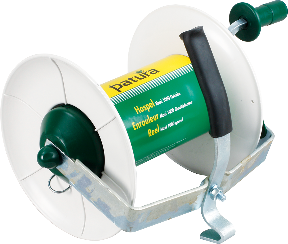 Maxi-Haspel 1000, mit Getriebeübersetzung für 1000 m Litze