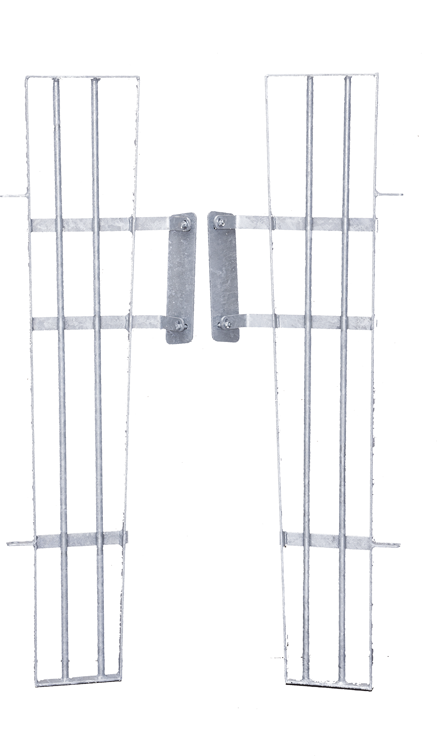 Anschluss für Kälberhütte XL an Panels