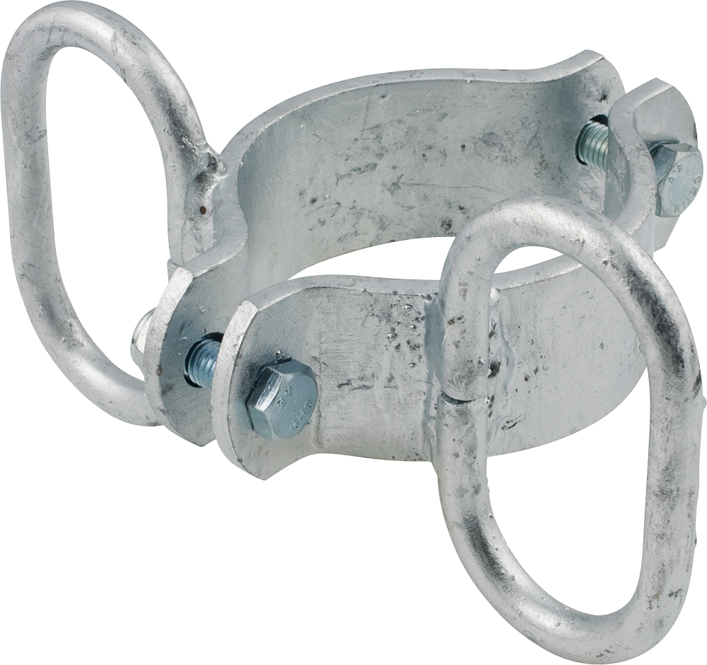 Schelle 102, 2 Riegelhalter, parallel