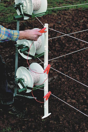 101202 Patura Zaunverbindungskabel 3-drähtig, Anwendungsbeispiel