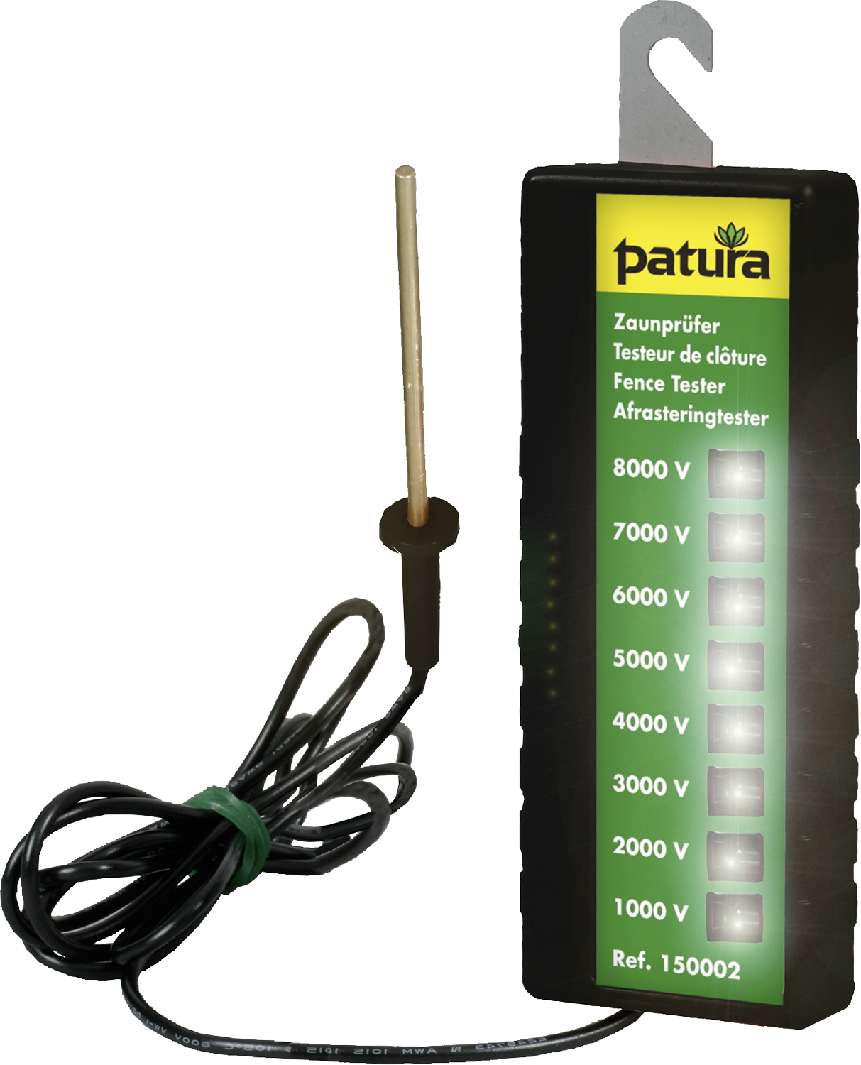 150002 Patura Zaunprüfer 8-stufig