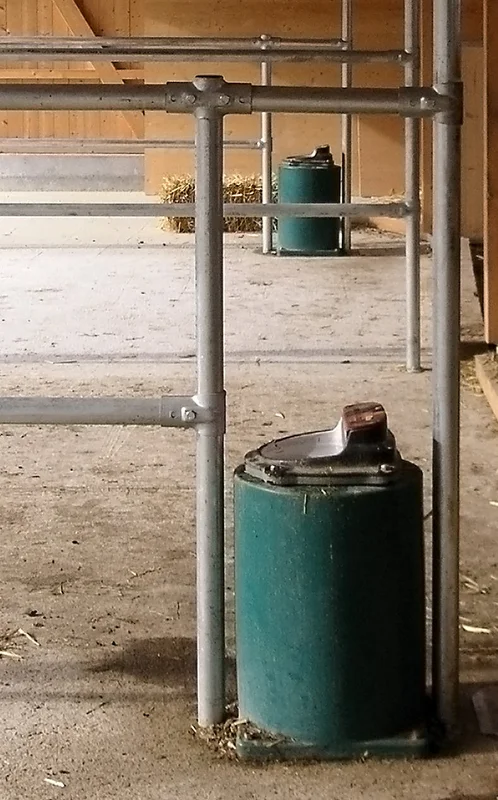 1000043 Patura Tränkebecken Modell 43A - Montagebeispiel