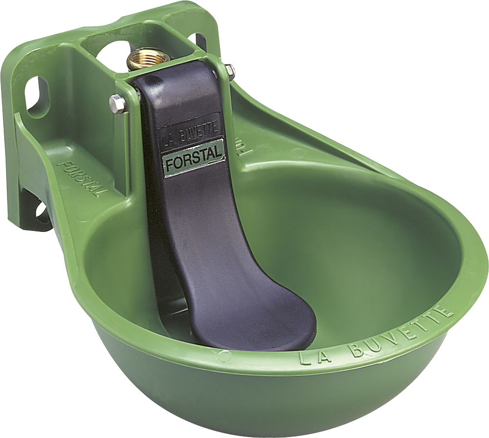 Zungenbecken Mod. Forstal mit waagrechter Zunge