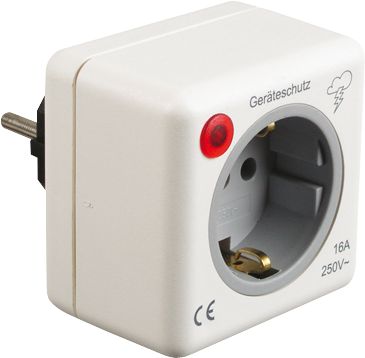 Geräte-Schutzstecker 230V, Überspannungsschutz