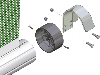 1 Paar J-Halter, zusätzlich