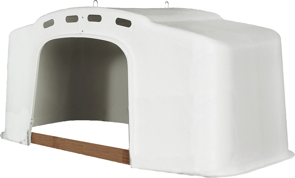 Kälberhütte XXL, ohne Umzäunung